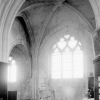 Vue partielle de la chapelle nord vers le nord (1994)
