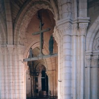 La base du clocher vue vers le sud-ouest (1997)