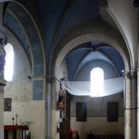 La croisée et le bras nord du transept vus vers le nord-ouest (2016)