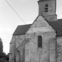 Le transept et le choeur vus du nord (1997)