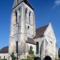 L'église vue du sud-est (1995)