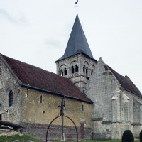 L'église vue du sud-ouest (2016)