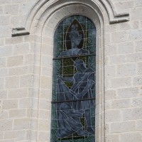 La fenêtre de la façade ouest de la nef (2016)