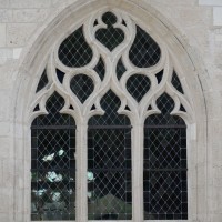 Fenêtre n°6 (en partant de la gauche) du côté nord de l'église (2016)