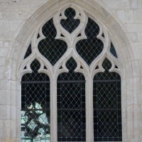 Fenêtre n°4 (en partant de la gauche) du côté nord de l'église (2016)
