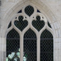 Fenêtre n°3 (en partant de la gauche) du côté nord de l'église (2016)