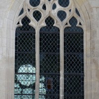 Fenêtre n°2 (en partant de la gauche) du côté nord de l'église (2016)