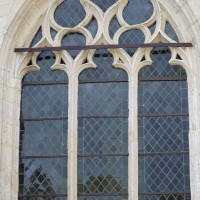 Fenêtre n°1 (en partant de la gauche) du côté nord de l'église (2016)