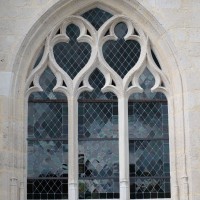 Fenêtre n°2 (en partant de la gauche) du côté sud de l'église (2016)