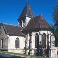 L'église vue du sud-est (1997)