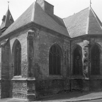 La chapelle sud et le choeur vus du sud-est (1996)