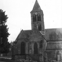 L'église vue du nord, en 1910 (Gallica)