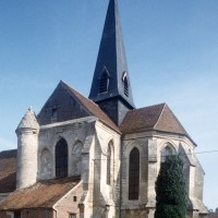 Le transept et le choeur vus du sud-est (1997)