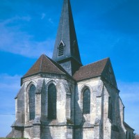 L'église vue du nord-est (1997)