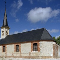 L'église vue du sud-est (2004)