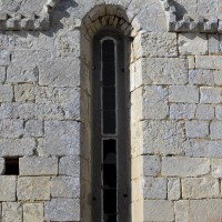 Fenêtre du mur nord de la chapelle (2016)