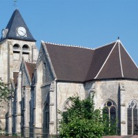 L'église vue du sud-est (1996)