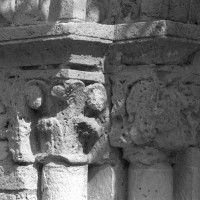 Chapiteaux des piédroits de gauche du portail ouest (1996)