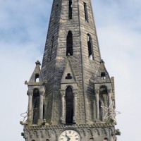 Le clocher et la flèche vus du sud (2015)