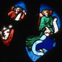 Elément d'un vitrail de l'abside (1996)