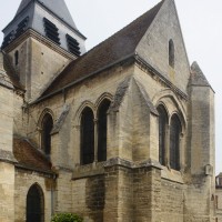 Le bras sud du transept vu du sud-ouest (2015)