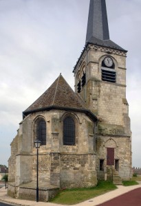 L'église vue de l'est (2016)
