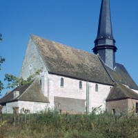 L'église vue du sud-ouest (1972)