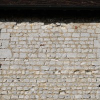 Vue partielle du mur gouttereau sud de la nef (2016)