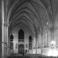 La nef vue vers le nord-ouest (1995)