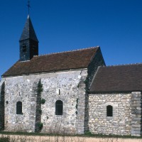 La chapelle vue du sud-est (1995)