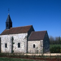La chapelle dans son environnement vue du sud-est (1995)