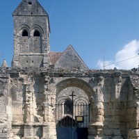 L'église vue de l'ouest (1996)