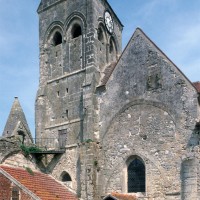 Vue partielle de l'église depuis le sud-ouest (1996)
