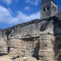 Vue partielle de l'église depuis le sud-ouest (1996)