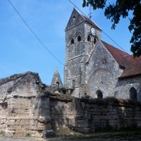 L'église vue du sud-ouest (1996)