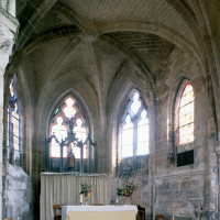 L'abside vue vers le sud-est (1996)