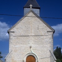 La façade ouest de l'église (1997)