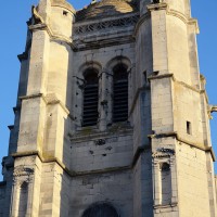Le clocher vu de l'ouest (2018)