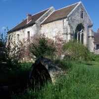 La chapelle dans son environnement vue du sud-est (1993)