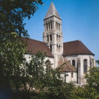 Vue partielle de l'église depuis le sud-est (1990)
