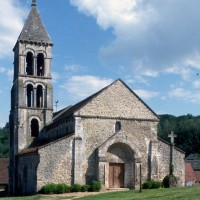 L'église vue du nord-ouest (1993)