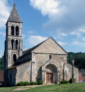 L'église vue du nord-ouest (1993)