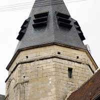 Le clocher vu du nord-ouest (2015)