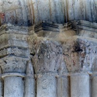 Les chapiteaux des piédroits de droite du portail ouest (2004)
