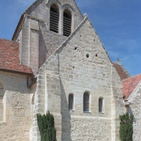 Vue partielle de l'église depuis le sud-est (2004)