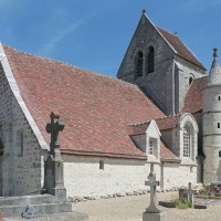 L'église vue du sud-ouest (2004)