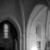 La première travée du choeur vue vers le nord