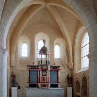 La seconde travée du choeur vue vers le sud-est (2004)