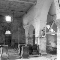 La nef vue vers le nord-ouest (1979)