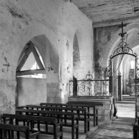 La nef vue vers le nord-est (1979)